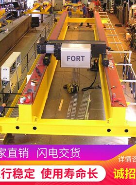 孚尔特品质可靠稳定性强厂家制造供应电动双梁起重机2T行车