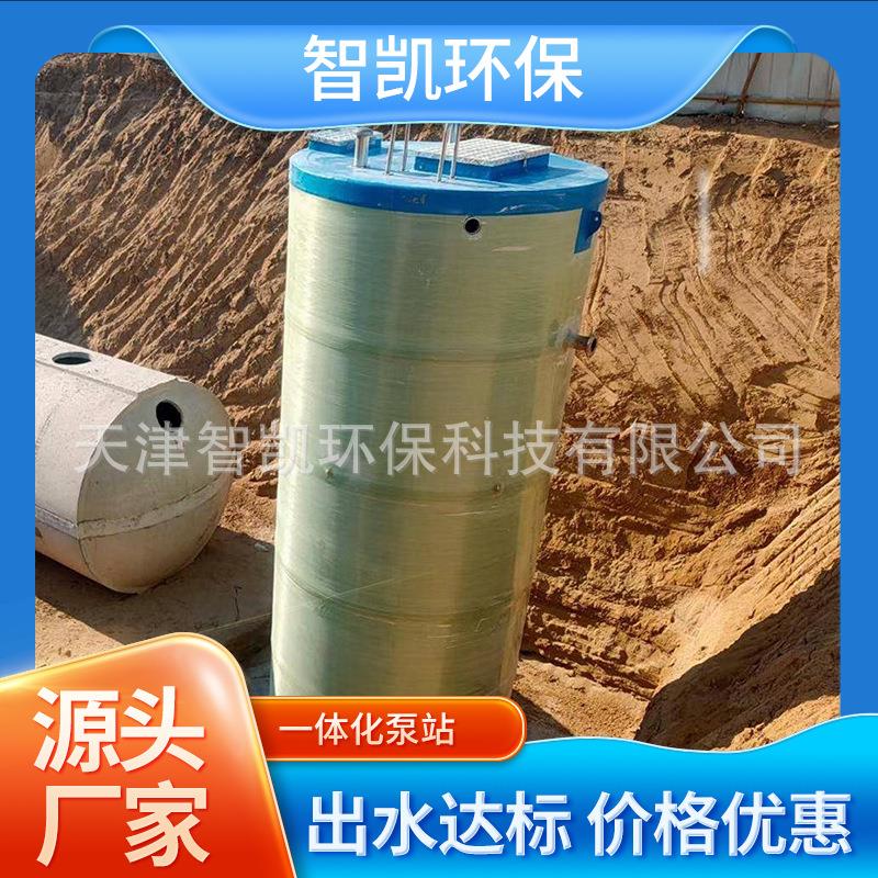 地埋式一体化泵站智能污水处理雨水净化器加工一体化预制泵站设备