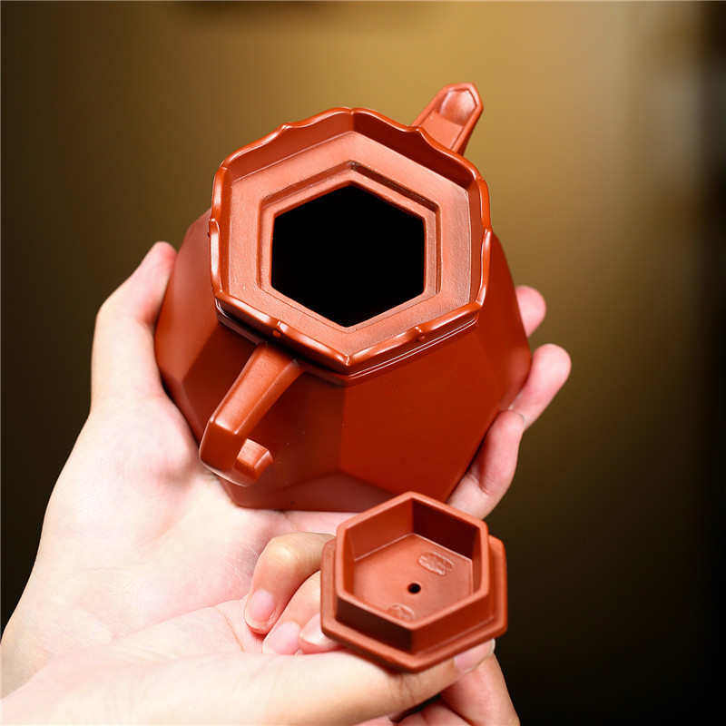 紫砂壶全手工茶壶原矿朱泥僧帽壶功夫茶具泡茶壶礼品批发