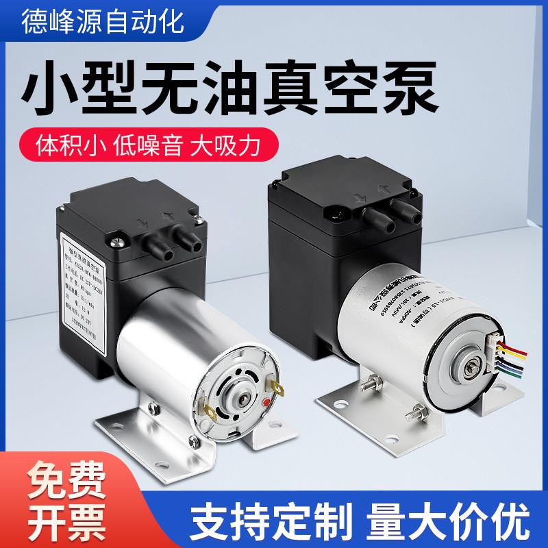 迷你泵电动直流泵12V24V微型打气泵医疗仪美容仪抽气吸气泵隔膜泵