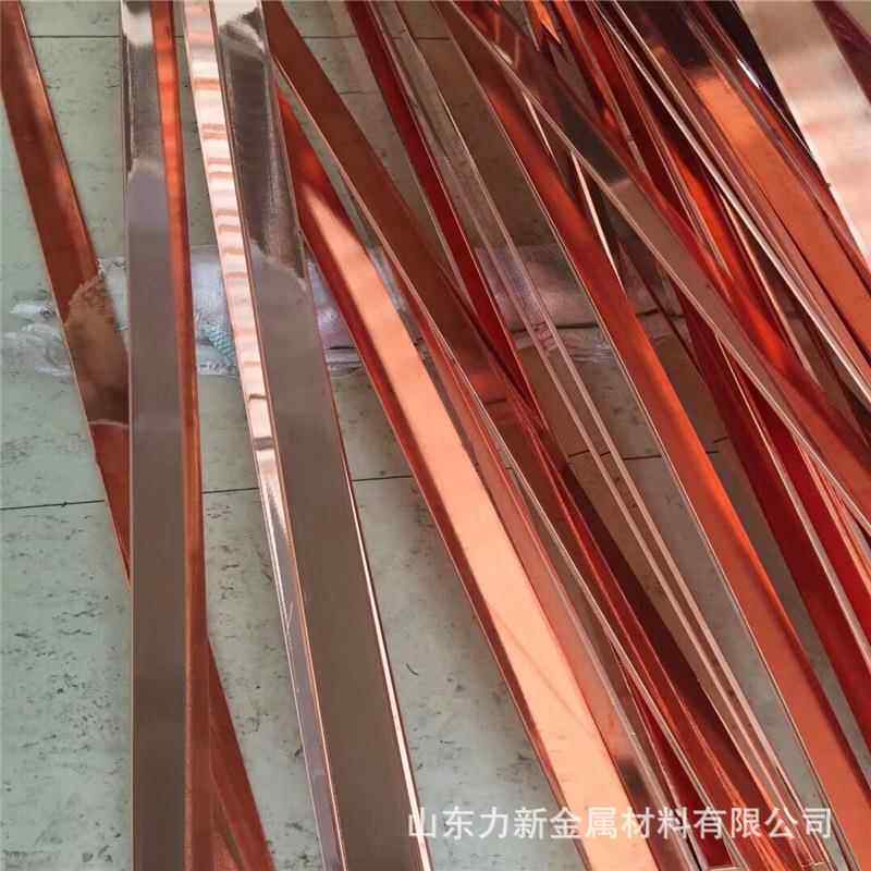 力新防雷镀铜扁钢50x5国标铜包钢扁钢25*2.5米铜包钢接地极