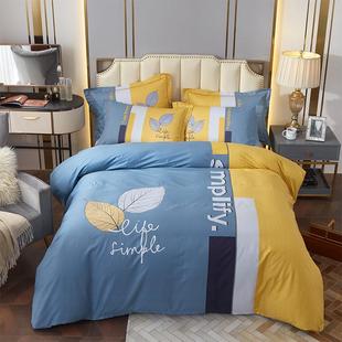 双人套斜纹床上 春秋棉被1.8m床单款 正品 棉南通四件套全纯2025新款