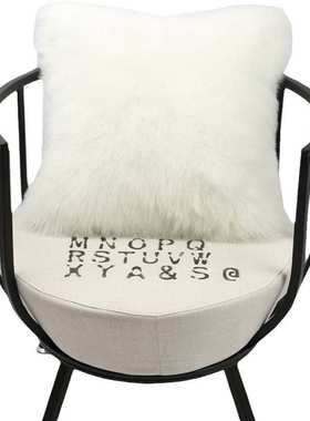 现货批发长毛地毯沙发垫 仿羊毛地垫65-102cm白色毛毛垫仿毛地毯