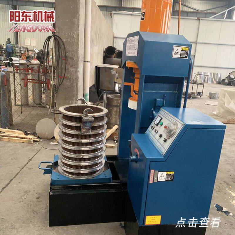新型立式液压茶籽榨油机免包液压茶籽榨油机大型商用榨油机