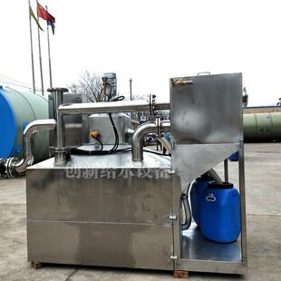 上海创新全自动隔油池油水分离器滤渣隔油加热提升一体化设备