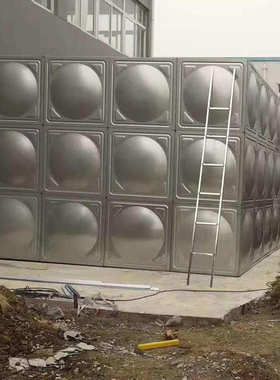 水箱304安装水箱立方不锈钢批发厂家大容量50050加厚消防不锈钢 -