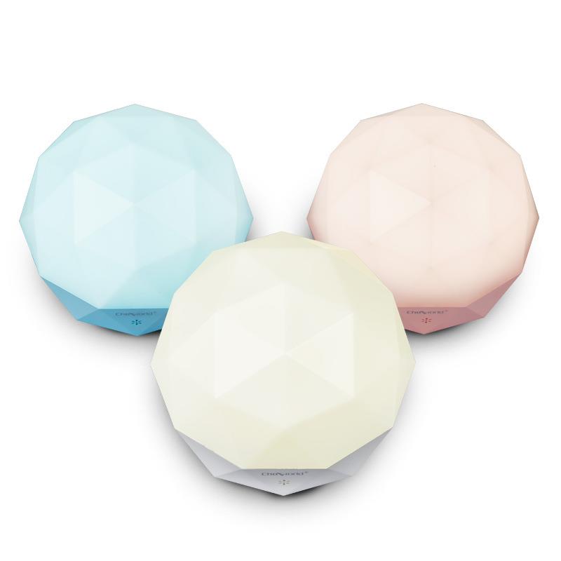 宝石精灵智能语音控制台灯声控创意氛围灯触控小夜灯月球灯
