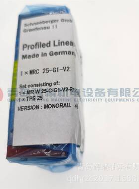 S-CHNEEBERGER滑块MRW25-C-G1-V2-R1-CN-S99-LN直线运动轴承
