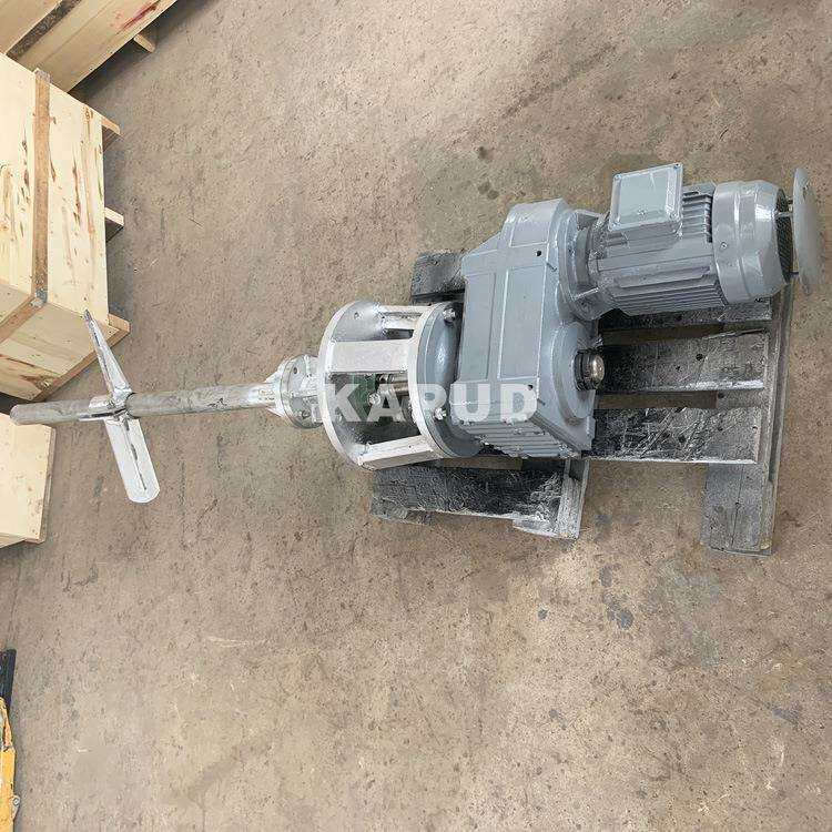 ZJ-3000 折桨式搅拌机 立式溶药反应搅拌器 药罐混合搅拌机