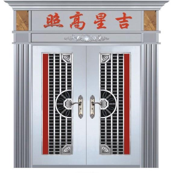 新款时尚不锈钢入户套装金属门免漆卫生间浴室平开门卧室不锈钢门