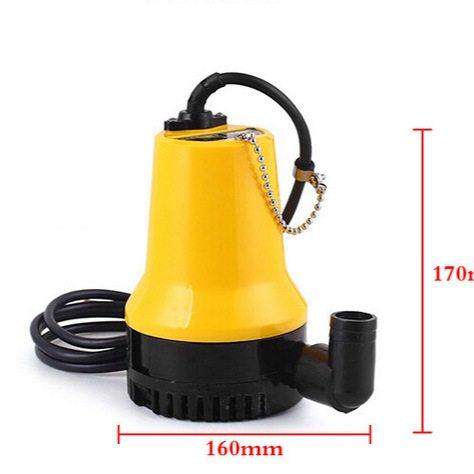 直流潜水泵12V24V舱底泵潜水电泵船舱排水泵家用抽水12v抽油泵