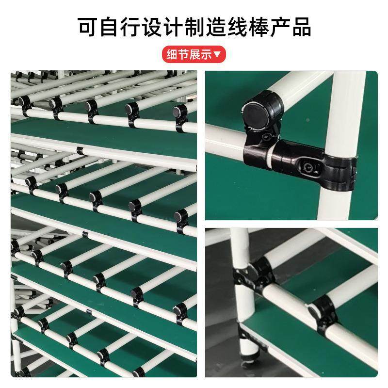 厂部家直供车间不钢碳子钢货架五金零件架锈可拆装穿梭式货架