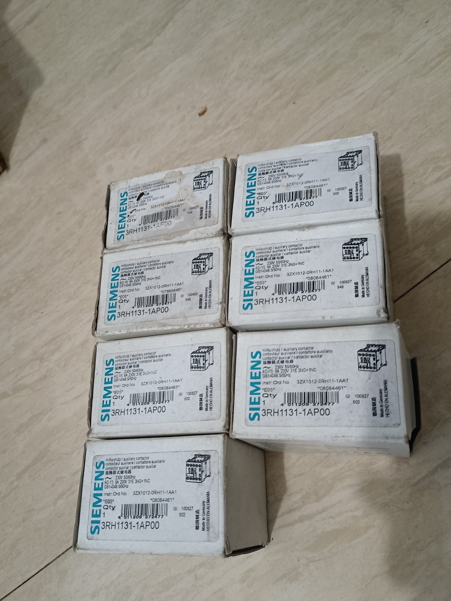 西门子继电器 3RH1131-1AP00 全新原装正品，数量