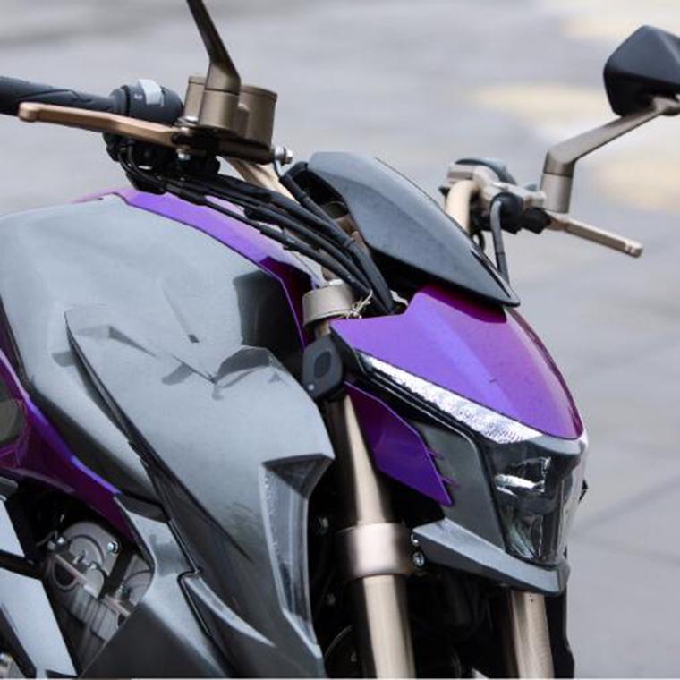 升仕 ZT310-R1仪表支架风挡改装套件 摩托车 加高小风挡玻璃配件