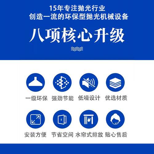 全自动平面抛光机 金属砂光打磨不锈钢拉丝机 锈去毛刺一体设备