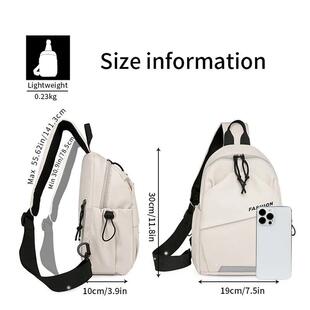 messenger nylon fashion adjustab unisex chest bag 1piece