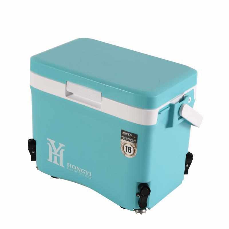 泓亦小钓箱16升升降脚超轻钓鱼保温箱子便携活鱼桶全套多功能钓箱
