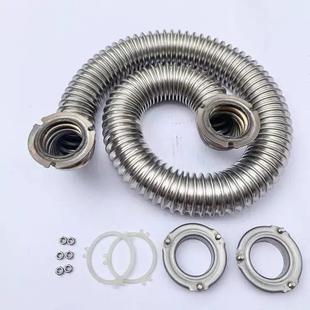 商用燃气45煮面炉波纹管蒸包炉50煮面锅波纹发热管圆火管通用配件