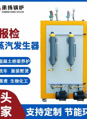 全自动电蒸汽发生器桥梁预制反应釜夹层锅酿酒蒸馒头0.15T