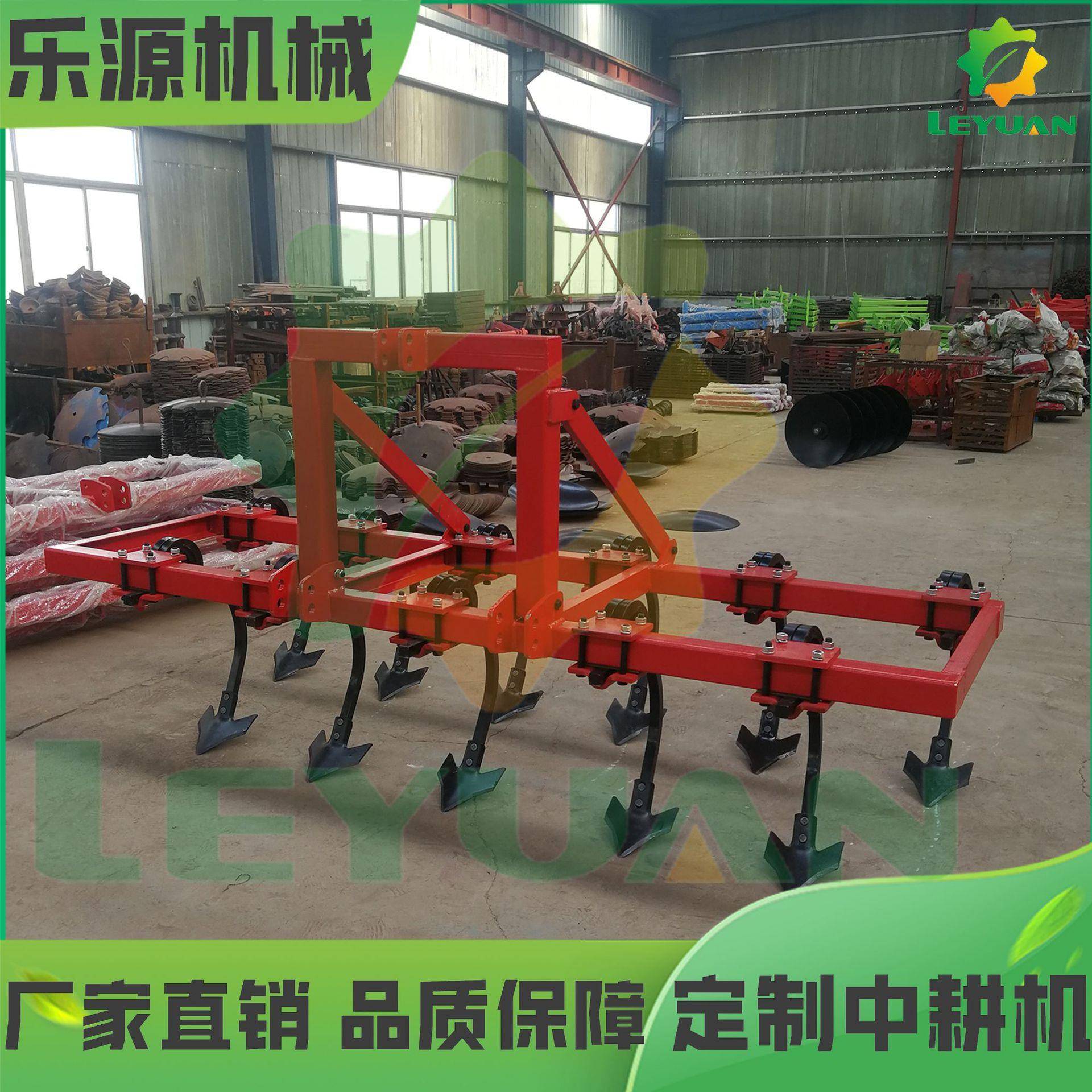 中耕机农用拖拉机后置带适用棉花玉米豆类松土厂家低价出售可
