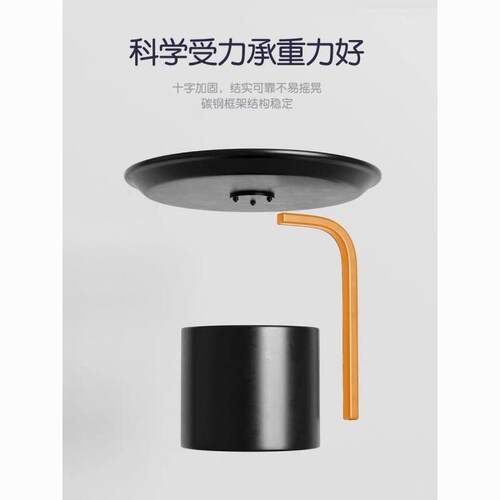 沙发边几可移动茶几极简奶油风小圆桌角几创意迷你床头置物架桌子