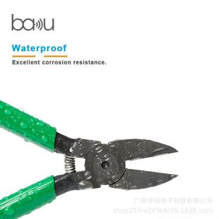 巴酷BA 626手动工具切割钳剪线钳Cr.V60C铬钒钢尖嘴扁嘴老虎钳5寸