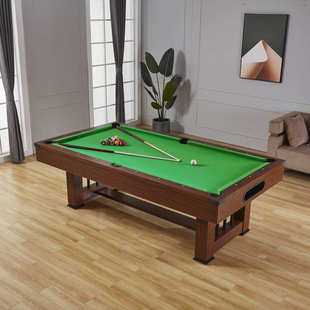 台球桌家用标准型黑八斯诺克桌球台商用多功能台球乒乓餐桌三合一