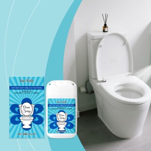Spray Fragran JUE Toilet Long Lasting Cleaning FISH Portable