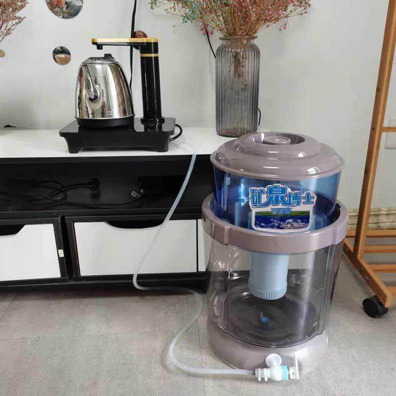 西瓦德家用净水桶下置过滤桶通用型茶吧机茶台净水壶自来水过滤器 - 实物图