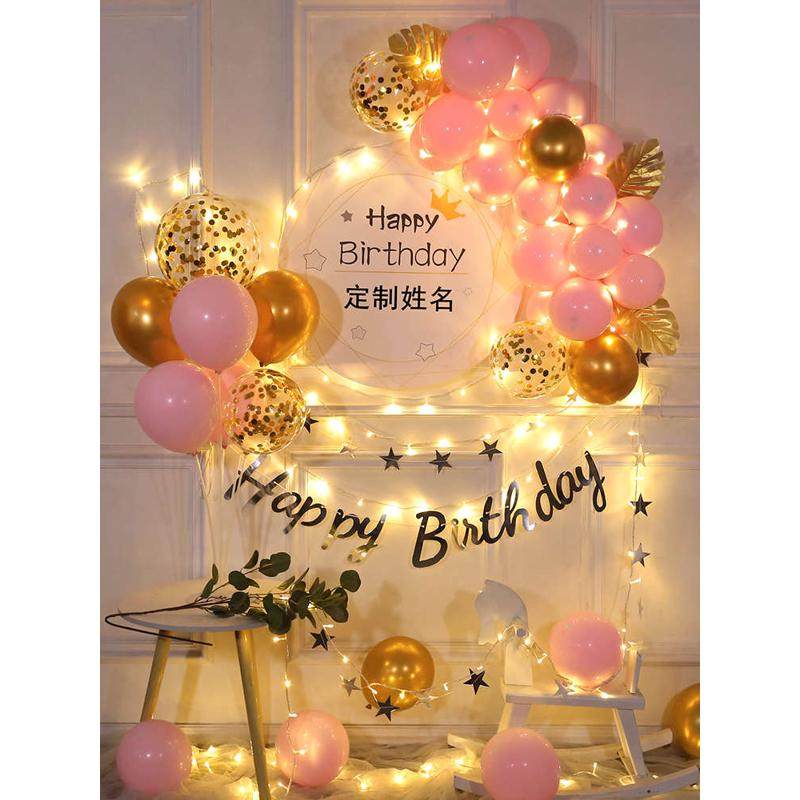 一周岁生日布置儿童场景派对装饰背景墙男宝宝百天气球套餐女孩,节庆用品/礼品,气球,淘宝优惠券,粉丝福利购,淘宝优惠卷