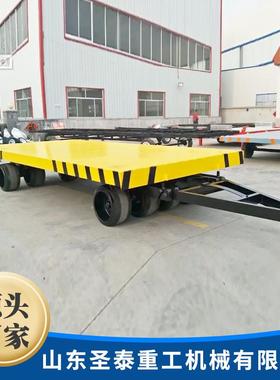 大2吨五吨十吨四动轮转向厂区车间转运车电位重型EIV牵引平吨板拖