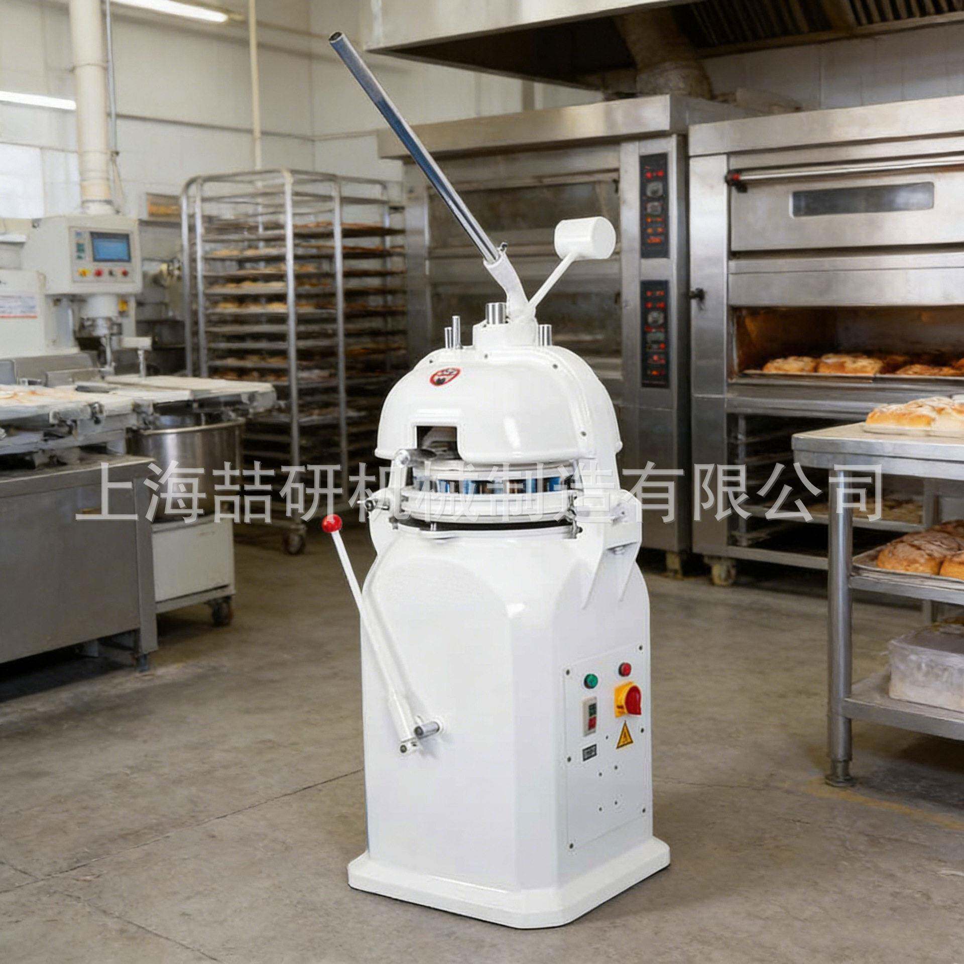 跨境全自动面团分块滚圆机厂家直销商用面包面团分割搓圆机可出口