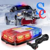 超亮汽车LED灯吸顶灯红蓝爆闪灯警示灯紧急照明灯巡逻灯救援灯24v