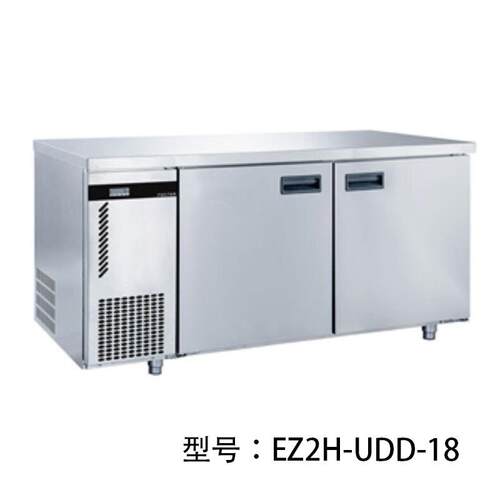 Foster 双门高温直冷平面工作台EZ2H-UDD-18冷藏卧柜台304不锈钢