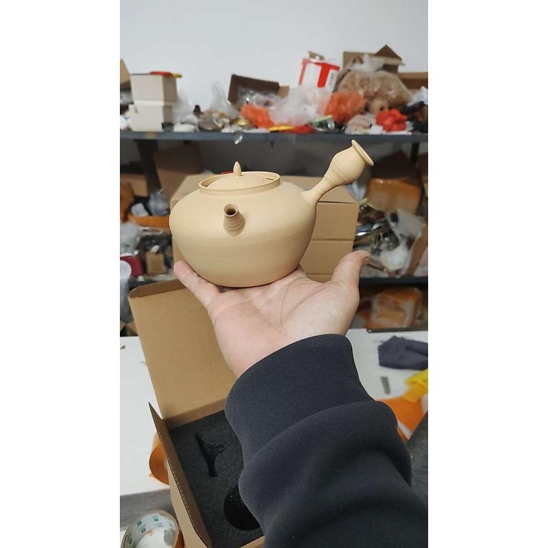 水木铜钱款砂挑壶全手工砂铫壶潮州手拉砂铫超薄煮茶水玉书煨碳炉
