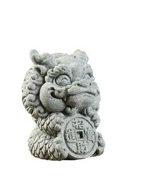 创意招财摆件装饰景观龙年生肖礼品桌面鱼缸造景茶家居宠盆栽中式