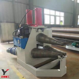 大小头喇叭口卷圆机不锈钢锥体卷板机三辊锥形卷板机