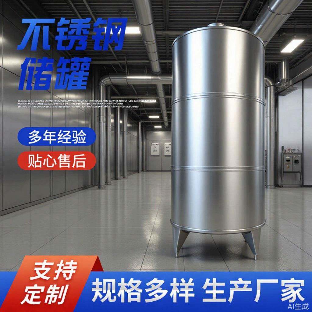 不锈钢储罐葡萄酒果酒饮料液体储存罐卧式罐运输罐油罐搅拌罐