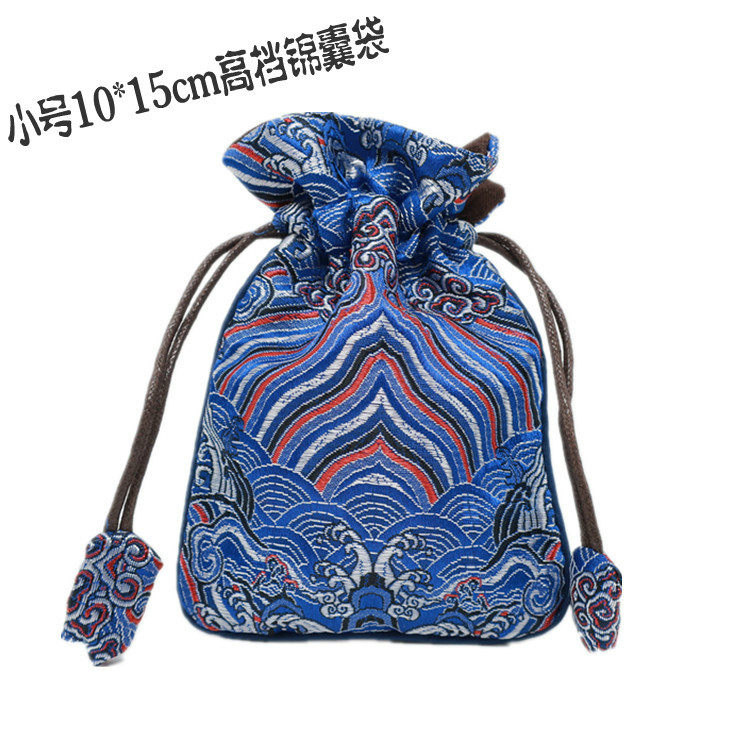 老式旱烟袋大号烟斗盘玩袋锦囊空袋红色小袋子荷包袋拉链首饰袋