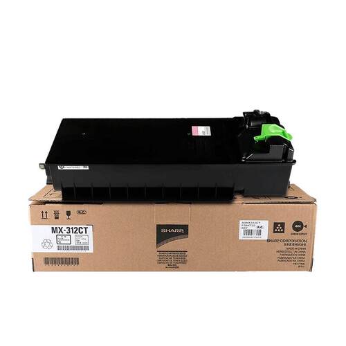夏普MX-312CT原装碳粉墨粉盒墨盒硒鼓312CR载体适用M261N/3108N/M
