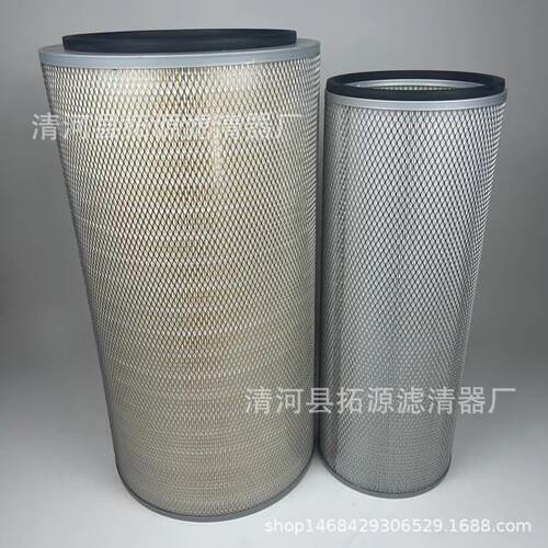 K3260空气滤芯3261长江25吨吊车老款德龙康明斯500KW发电机组空滤