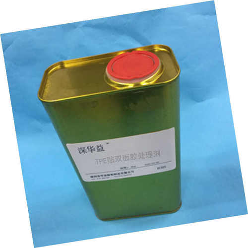 TPE贴双面胶处理剂TPE TPU 贴不干胶处理剂处理后可达到撕破效果