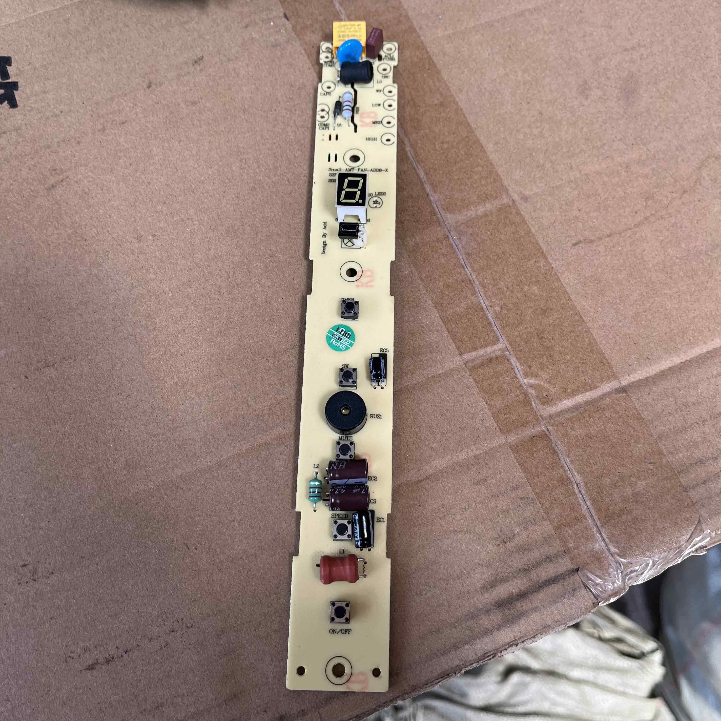 适用于艾美特电风扇CS35-R19 R17 R18 R12电路板主板PC线路板按键