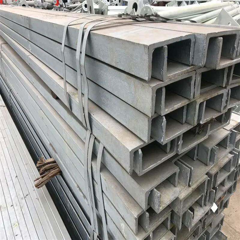 厂家现货304不锈钢工字钢建筑桥梁热轧镀锌槽钢201316L焊接H型钢