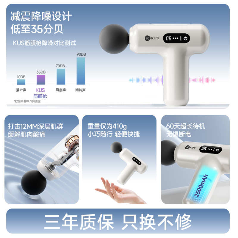 迷你筋膜枪女生mini按摩枪肌肉放松按摩器男女多功能专业级颈膜枪