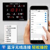 河创LED数码 万年历客厅电子钟数显挂墙卧室静音电子闹钟创意夜光