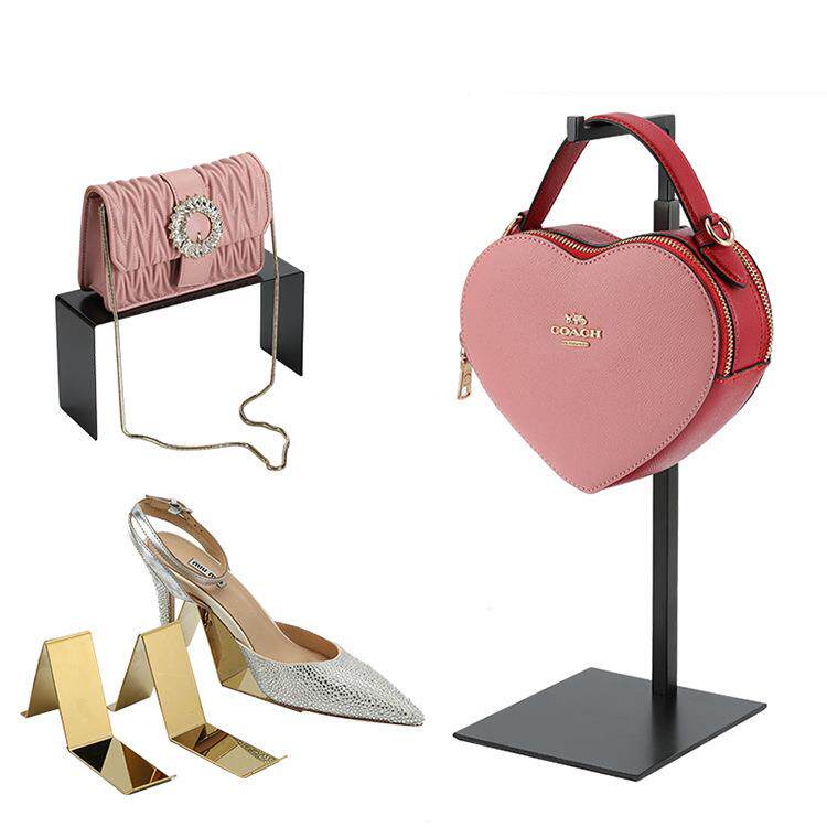 新款直销新品柜台鞋托展示架商场专卖店鞋架陈列展示道具不锈钢鞋