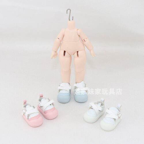 小铃铛社区 灯笼体娃衣 8.5cm12分BJD素体OB11素体娃用休闲鞋多色