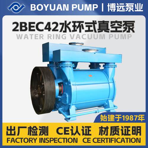 2BEC42水环式真空泵高抽气191m³/min化工造纸用压缩真空过滤设备