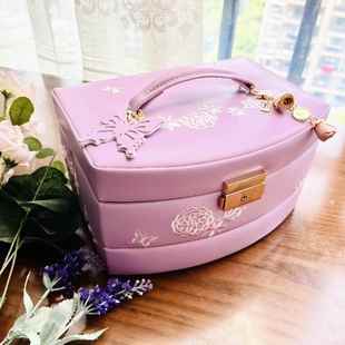 高档公式首饰盒珠盒婚欧庆饰品盒手饰品收纳盒箱送礼宝物木盒戒主